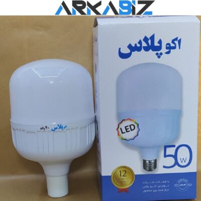 لامپ 40 وات استوانه اکوپلاس